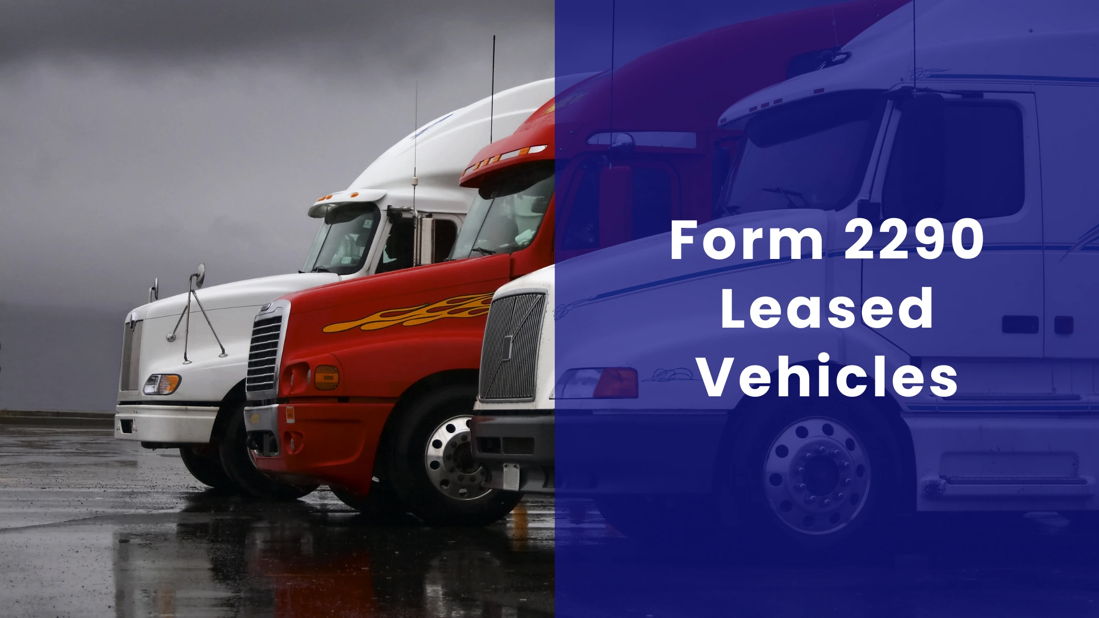 Form 2290 for Leased Vehicles